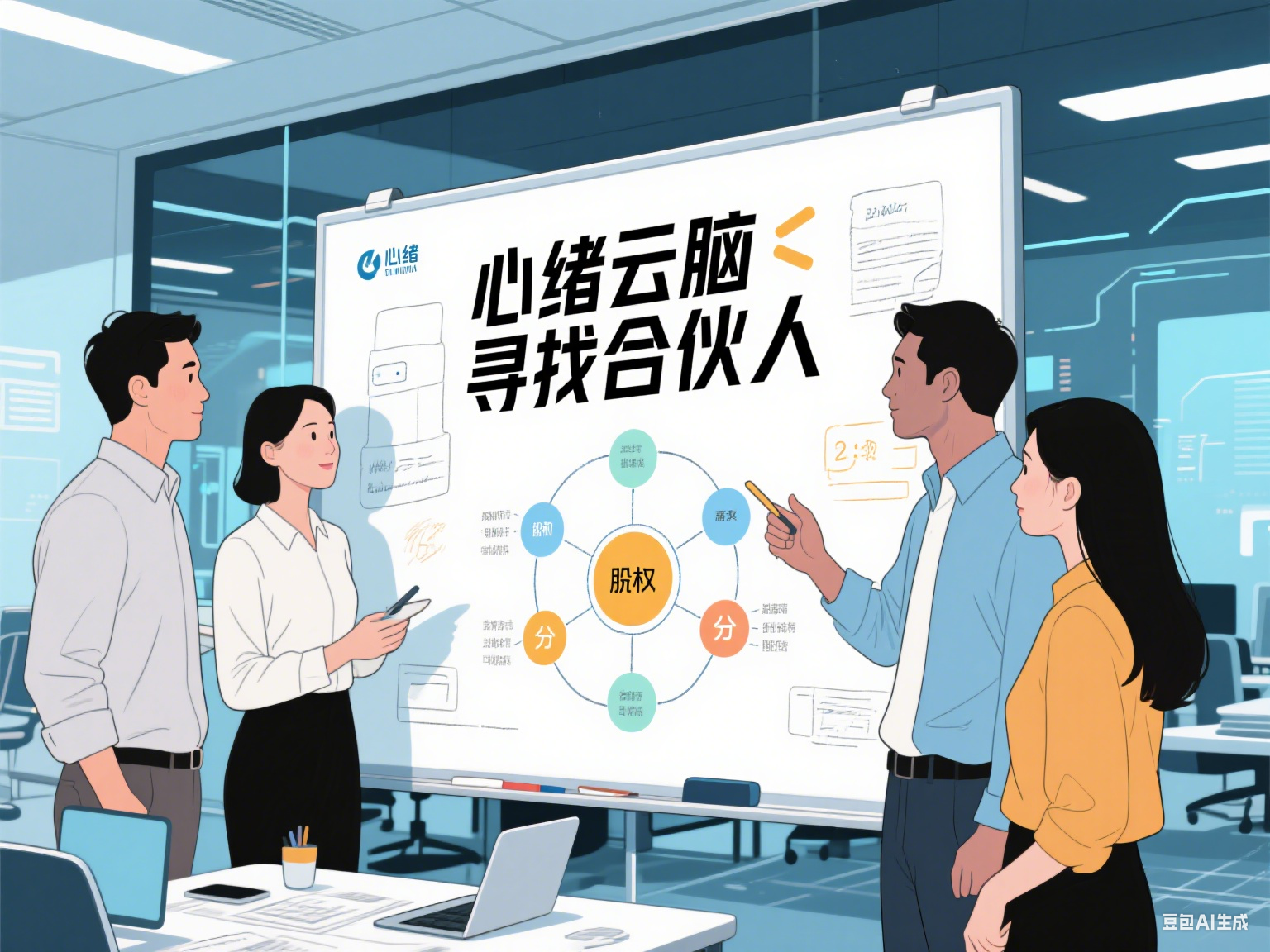 让心绪云脑与你共成长：寻找志同道合的合伙人